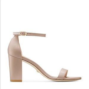 Stuart Weitzman Nearly Nude Dolce Smooth size 8